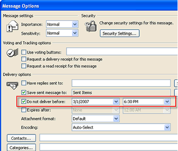 send later option in outlook