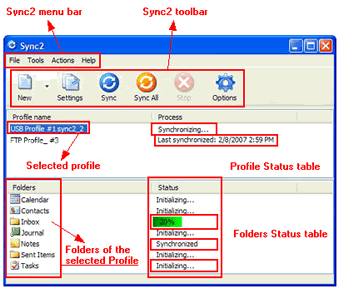 Sync Outlook with Sync2 for Microsoft Outlook